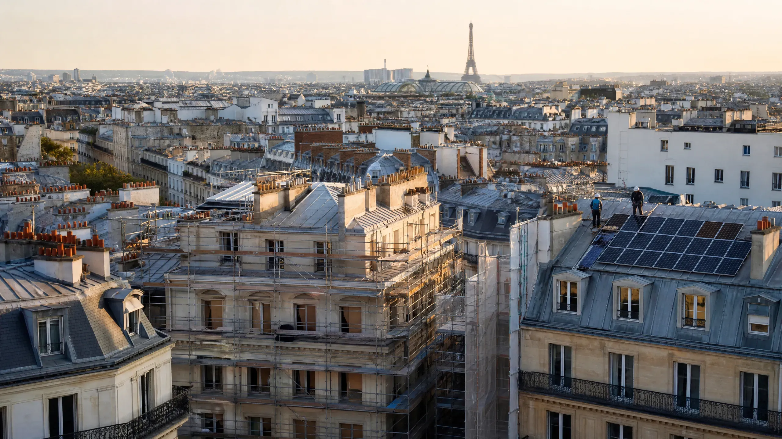 Aides rénovation Île-de-France 2026, subventions régionales pour immeubles parisiens