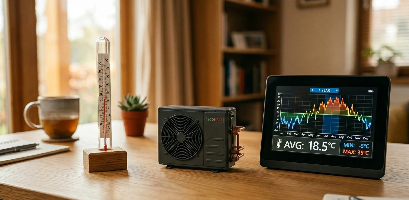 COP vs SCOP pompe à chaleur, différence entre mesure ponctuelle et saisonnière