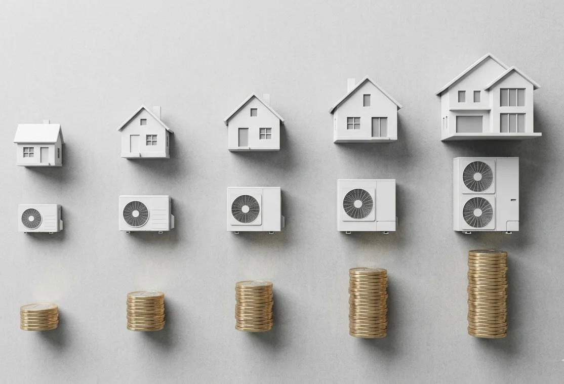 Grille tarifaire PAC air/eau 2026, prix selon puissance de 6 à 16 kW