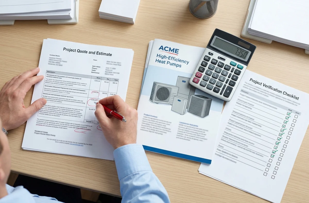Vérifier un devis PAC air/eau, points de contrôle essentiels avant signature