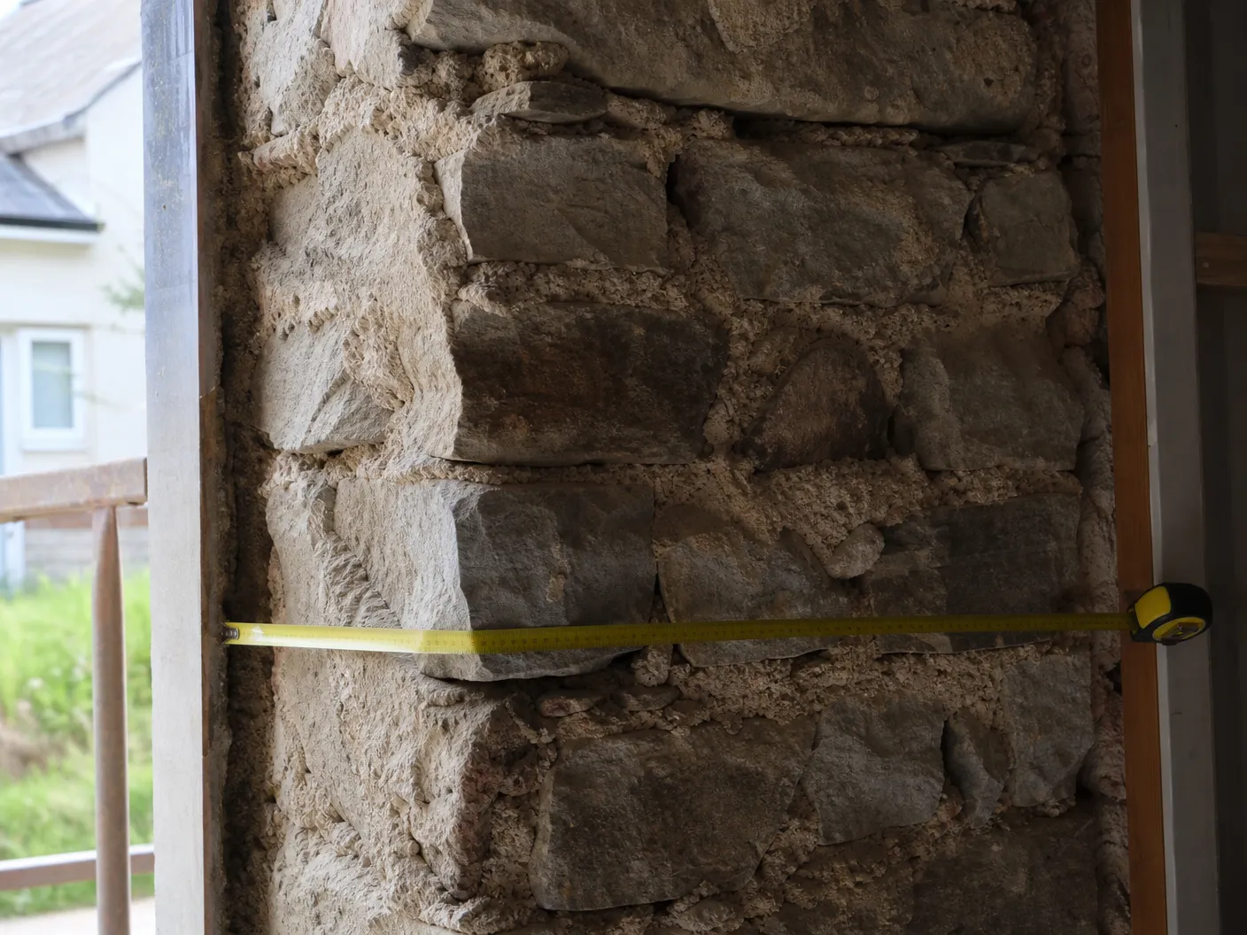 Mur en pierre 60cm, épaisseur et inertie thermique d'une maison ancienne